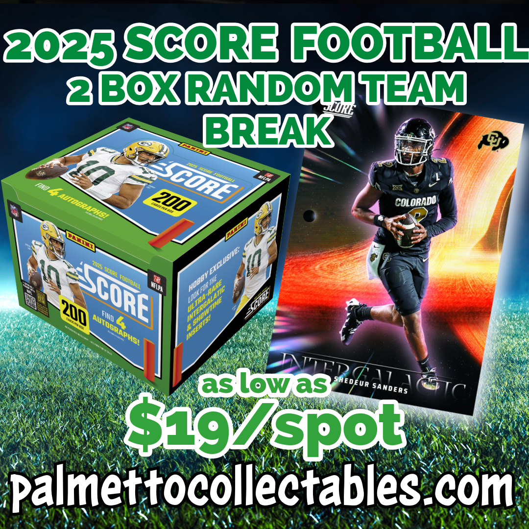 2025 SCORE FOOTBALL HOBBY 2BOX RT BREAK #1
