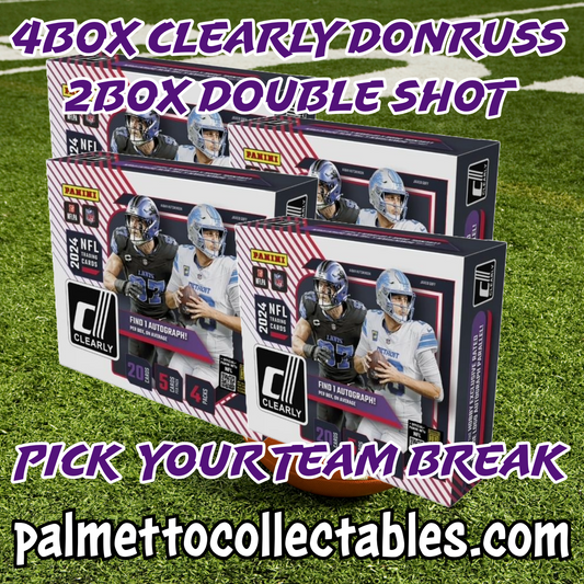 2024 CLEARLY DONRUSS FOOTBALL HOBBY 4BOX PYT BREAK #2