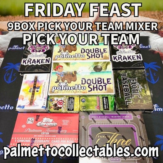 FRIDAY FEAST 9Box PYT MIXER with HIGH/LOW BONUS & NUMBER MATCH BOUNTY BREAK #59